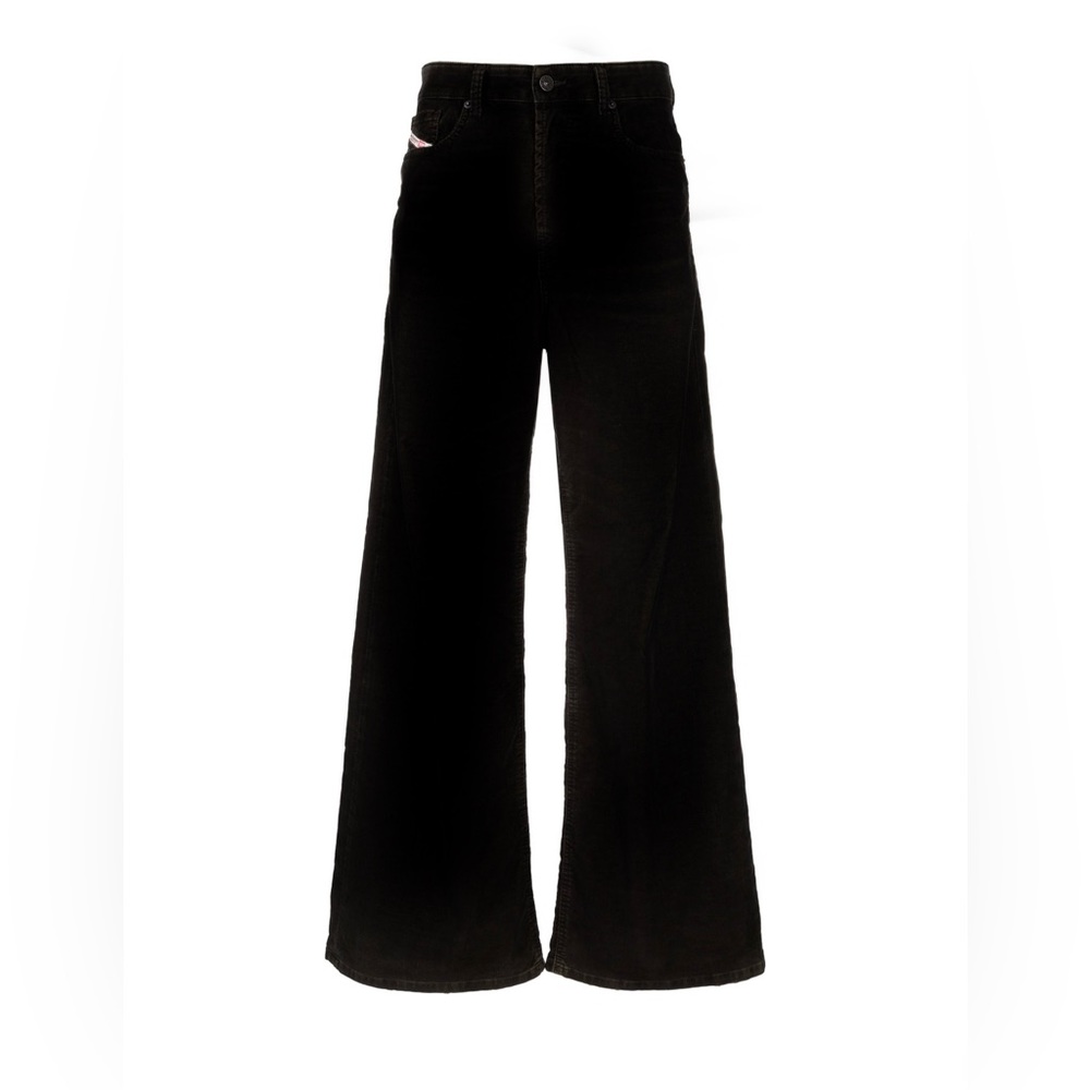 DIESEL - Akii Wide-Leg Jeans BLACK SIZE L